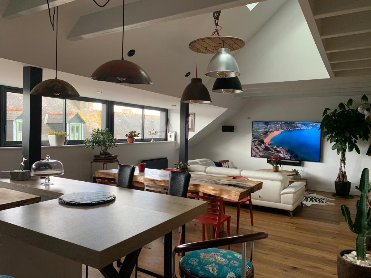 Appartement 3 Chambres Centre Ville Et 100M De La Mer كونكارنو المظهر الخارجي الصورة